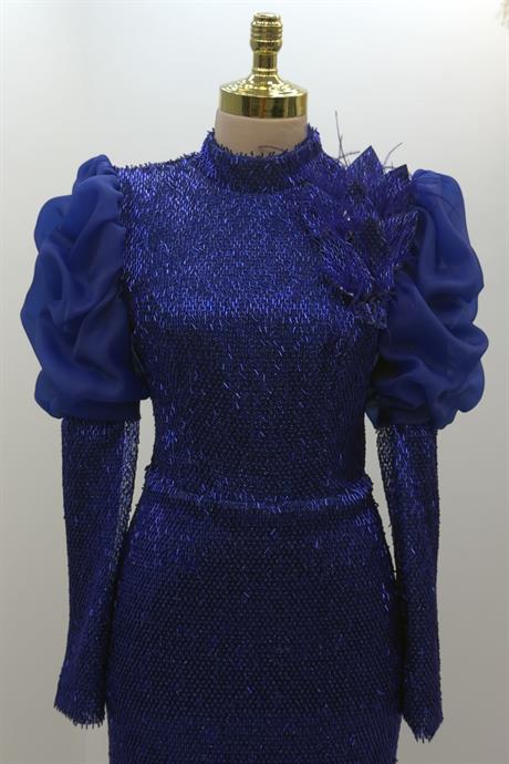 Gina Tesettür Abiye Saks