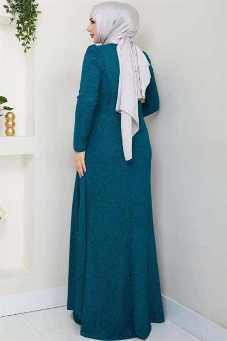 Gözde Tesettür Abiye Petrol