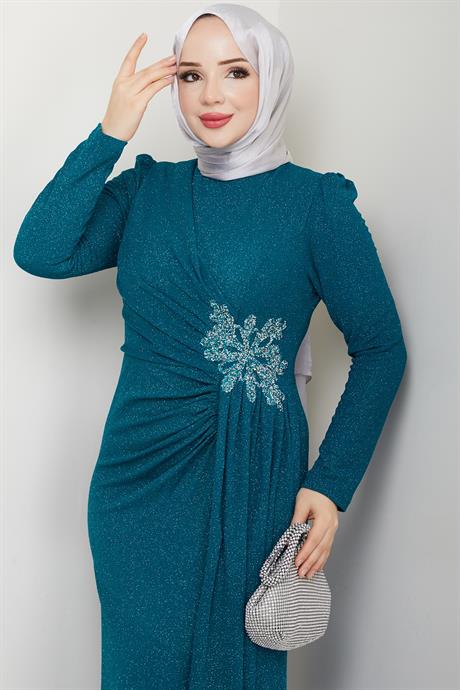 Gözde Tesettür Abiye Petrol