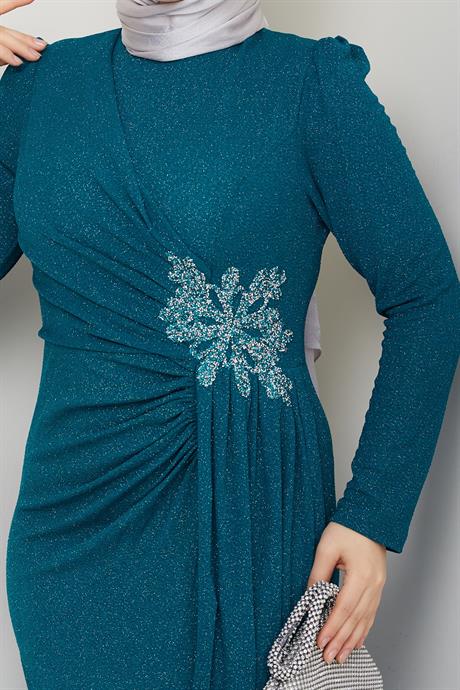 Gözde Tesettür Abiye Petrol