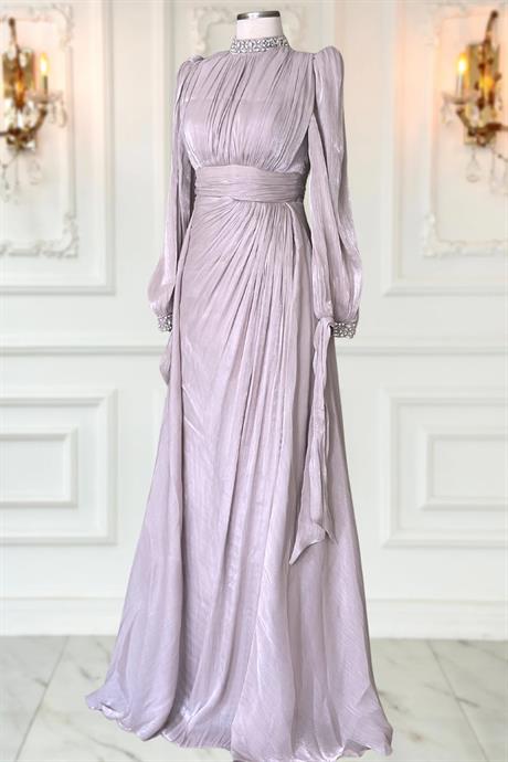 Gözde Tesettür Abiye Pudra