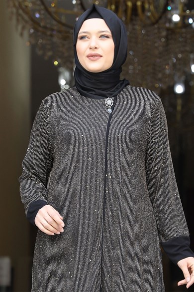 Güzide Tesettür Abiye Gold