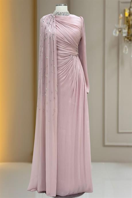 Helen Tesettür Abiye Pudra