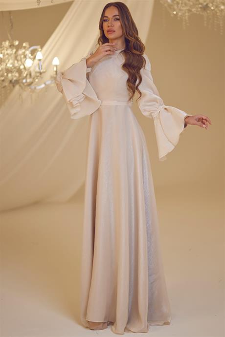 Helin Tesettür Abiye Vizon