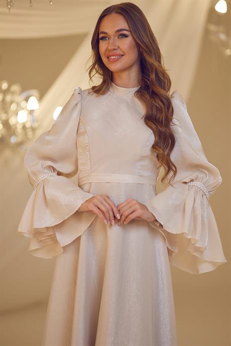 Helin Tesettür Abiye Vizon