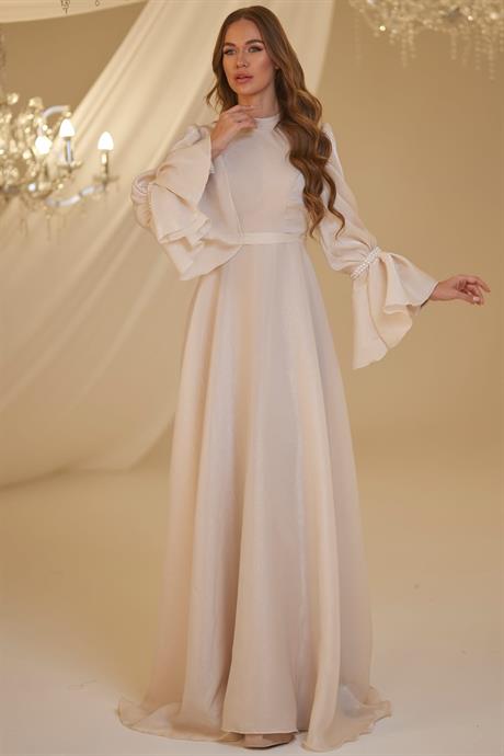 Helin Tesettür Abiye Vizon