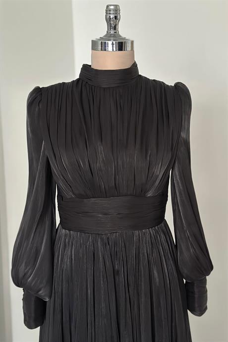 Hellas Tesettür Abiye Siyah