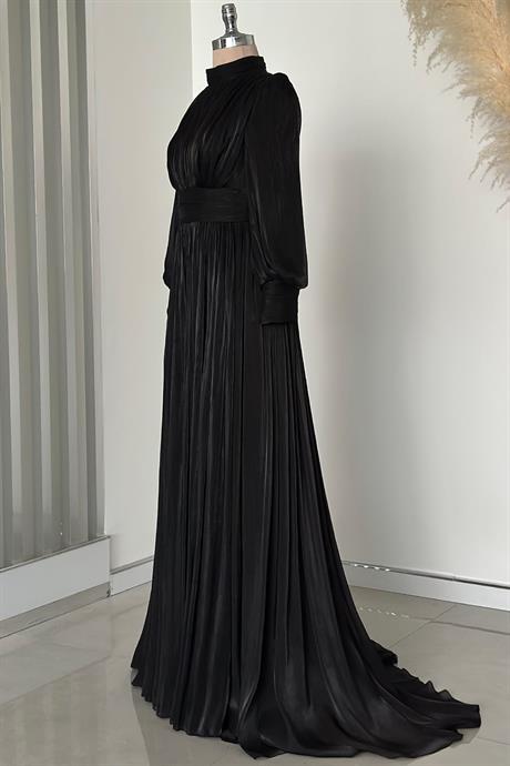 Hellas Tesettür Abiye Siyah