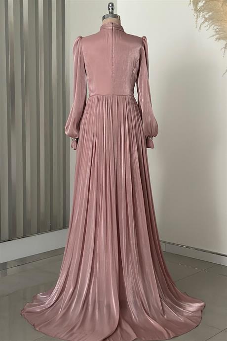 Hermonie Tesettür Abiye Pudra