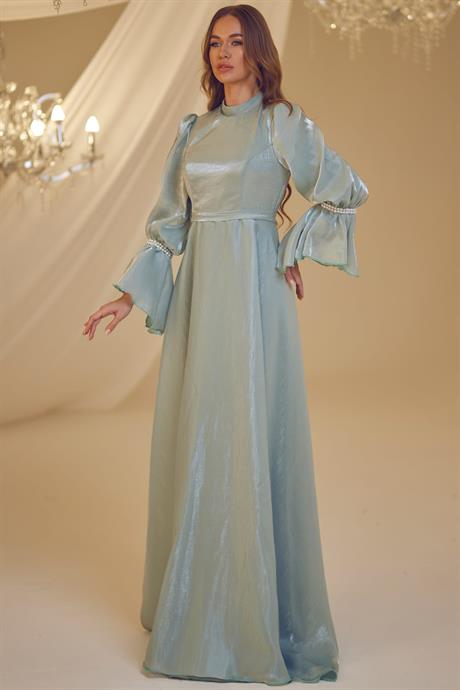 İnci Tesettür Abiye Mint