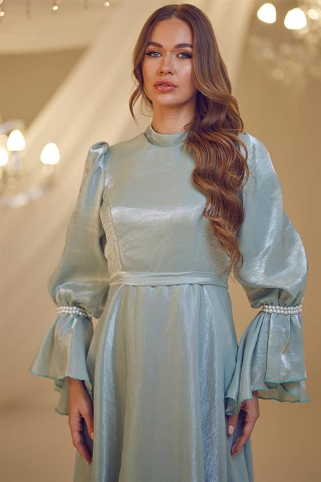 İnci Tesettür Abiye Mint