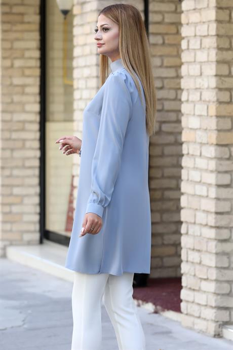 Işıl Tesettür Tunik Gri