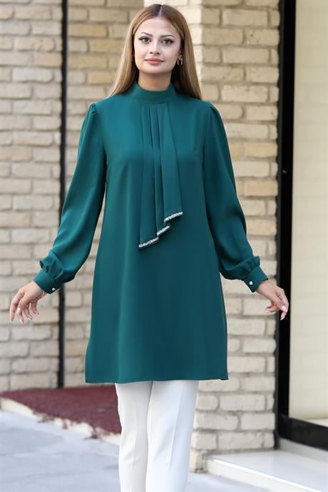 Işıl Tesettür Tunik Zümrüt