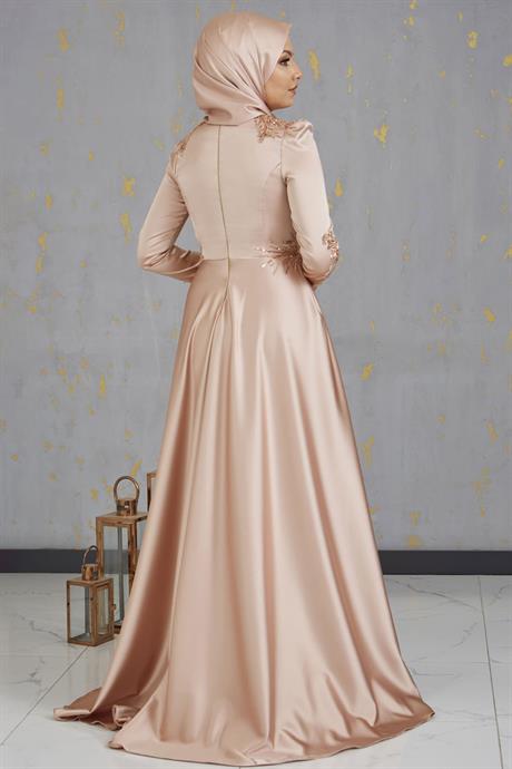 Karaca Tesettür Abiye Gold