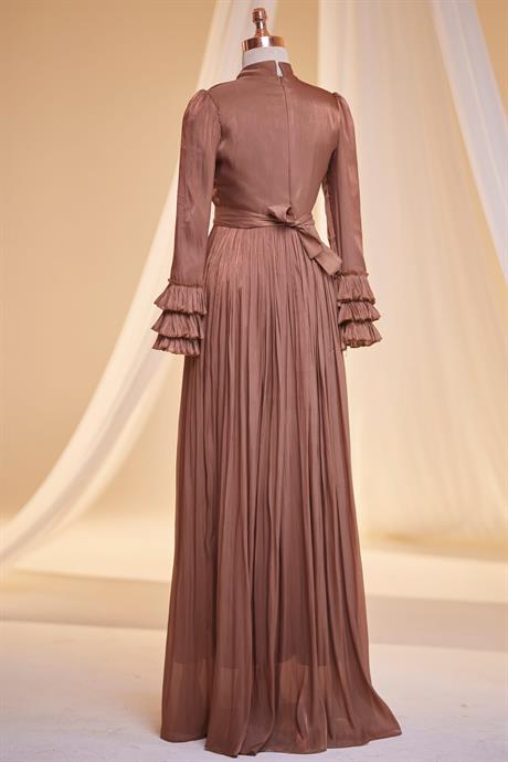 Lina Tesettür Abiye Kiremit