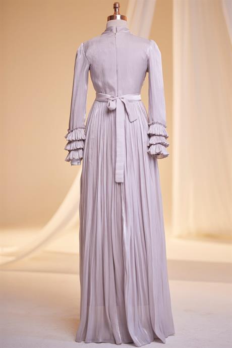 Lina Tesettür Abiye Pudra