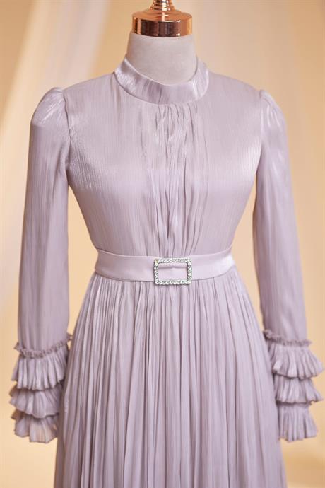 Lina Tesettür Abiye Pudra