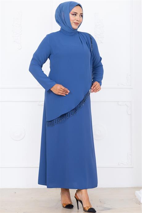 Melek Tesettür Abiye İndio