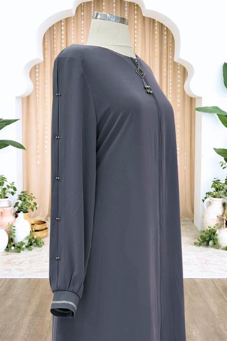 Meyra Tesettür Ferace Antrasit