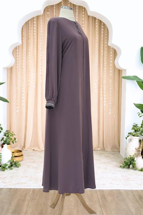 Meyra Tesettür Ferace Gülkurusu