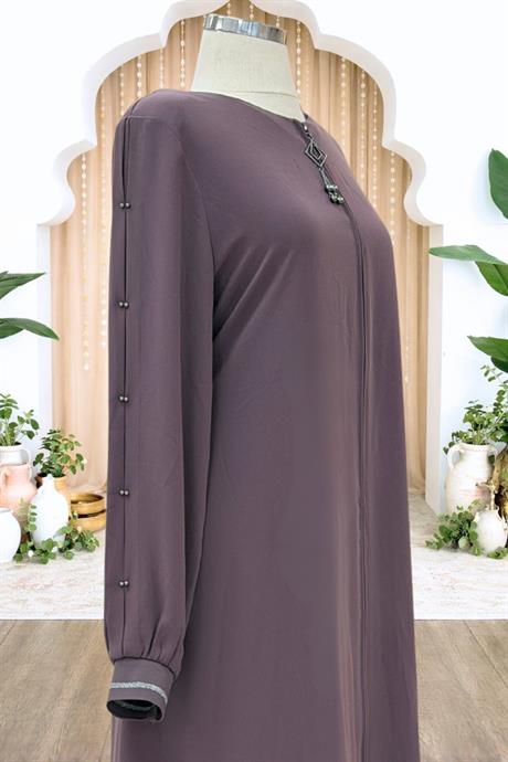 Meyra Tesettür Ferace Gülkurusu