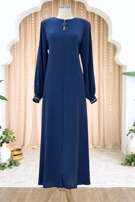Meyra Tesettür Ferace Lacivert