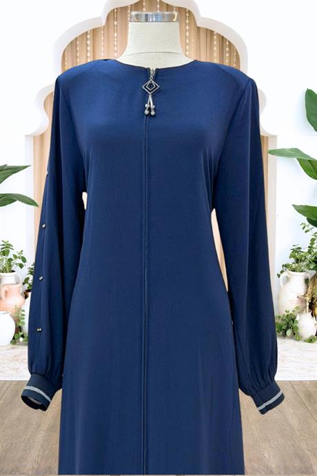 Meyra Tesettür Ferace Lacivert