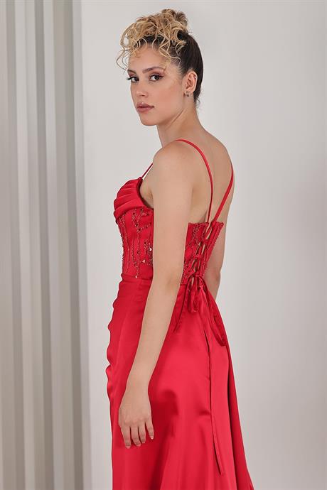 Mona Abiye Kırmızı