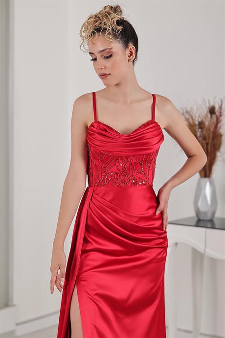 Mona Abiye Kırmızı