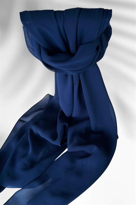 Multi Şifon Şal Lacivert