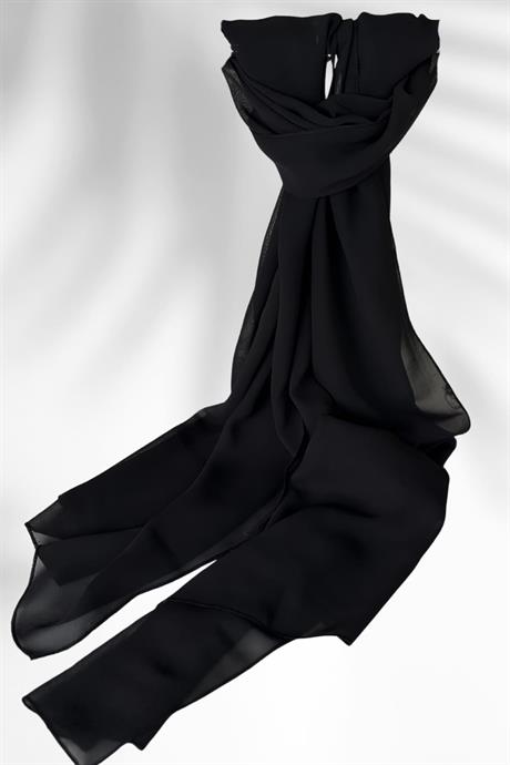 Multi Şifon Şal Siyah