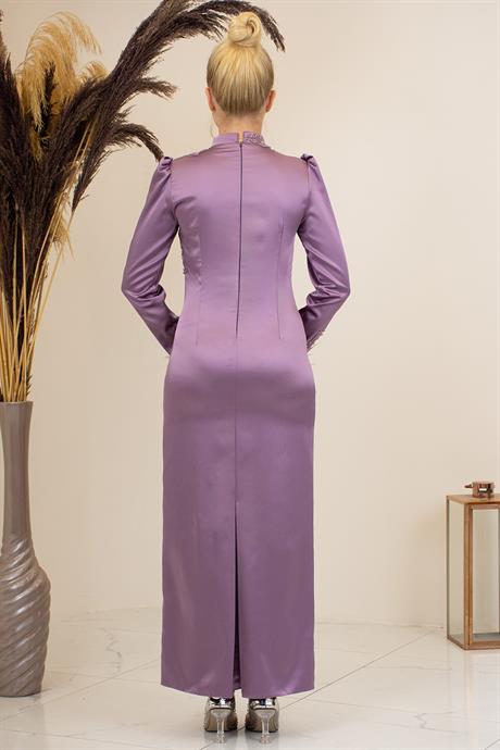 Nara Tesettür Abiye Gülkurusu