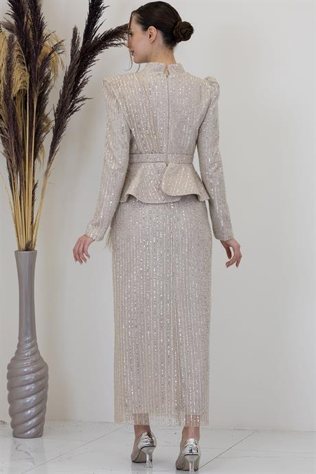 Pamira Tesettür Abiye Taş