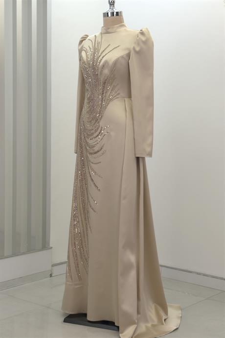 Solis Tesettür Abiye Gold