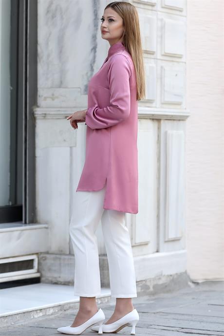 Trend Tesettür Tunik Gülkurusu