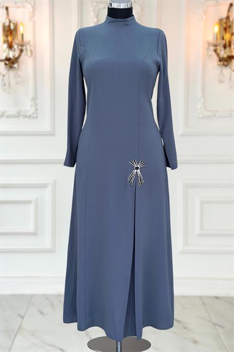 Tuay Tesettür Abiye Antrasit