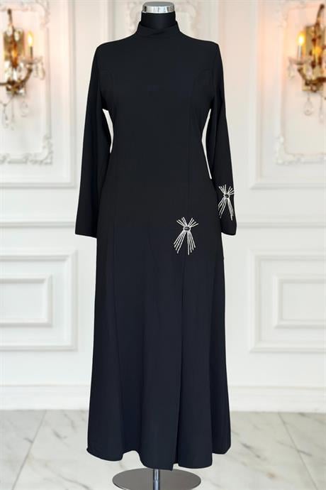 Tuay Tesettür Abiye Siyah