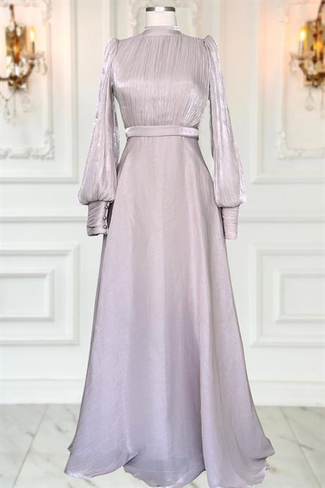 Zen Tesettür Abiye Pudra