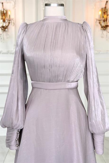 Zen Tesettür Abiye Pudra