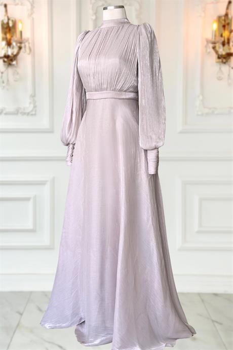 Zen Tesettür Abiye Pudra