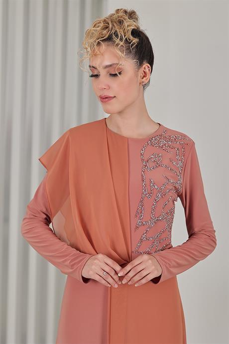 Zeren Tesettür Tulum Soğan Kabuğu