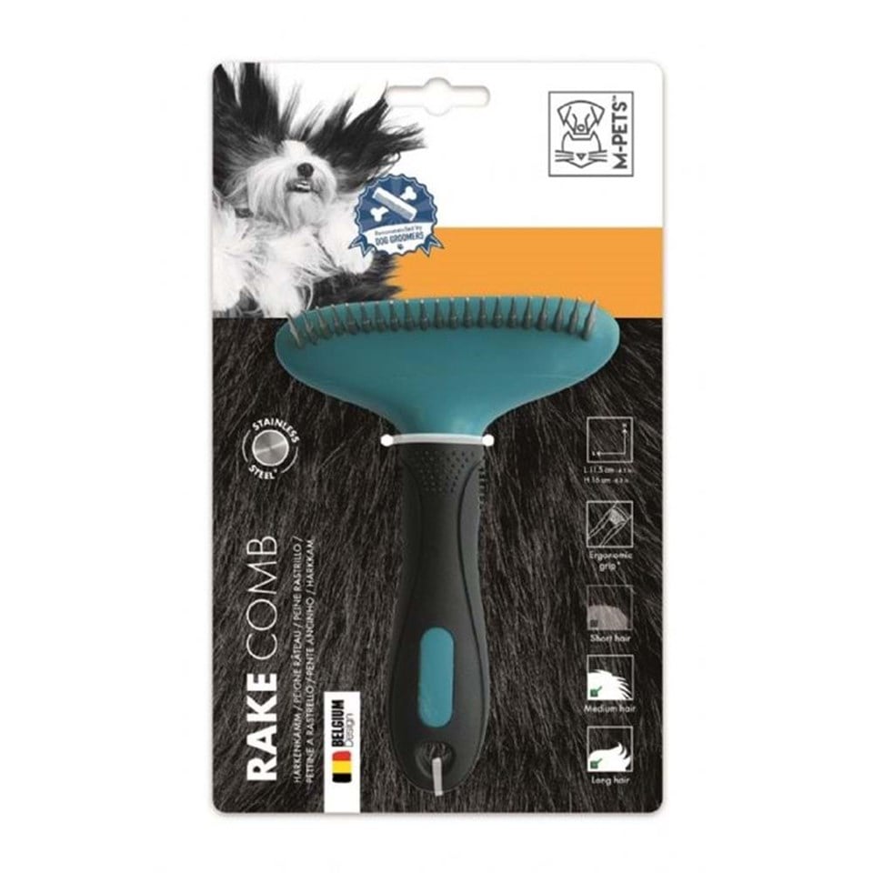 10105699 M-PETS KÖPEKLER İÇİN TIRMIK TARAĞI 11,5X16CM
