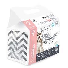 10116999 M-PETS DIAPERS DİŞİ KÖPEKLER İÇİN KÜLOT (XL) 10LU