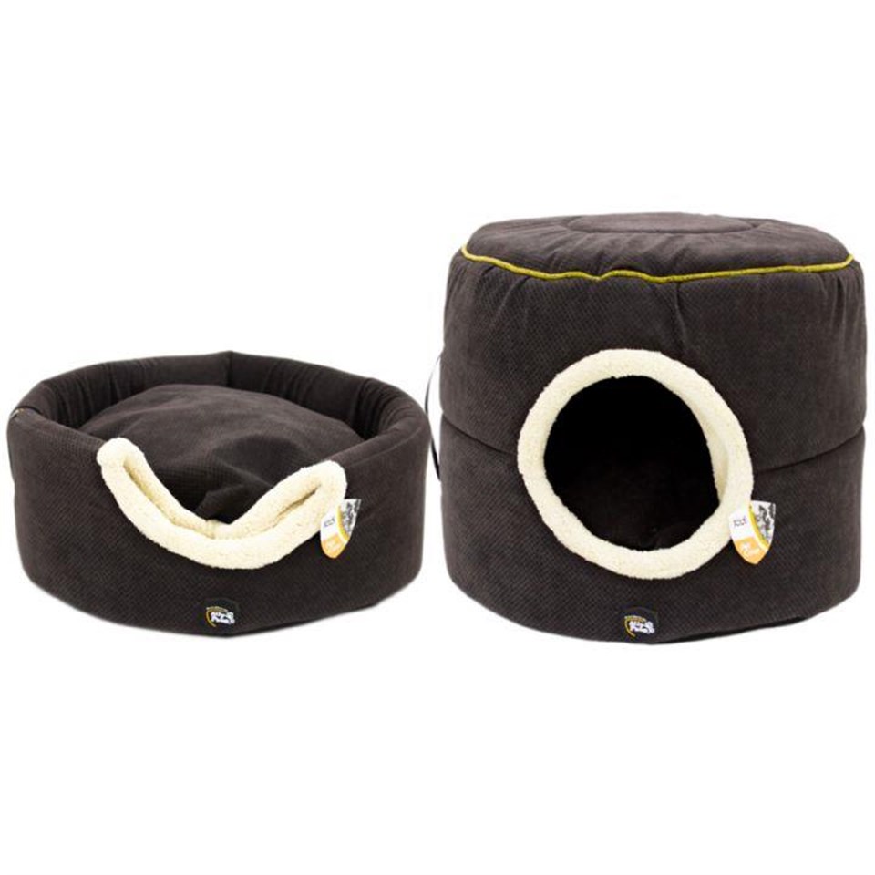 10304-ALLY PAWS SİLİNDİR FONKSİYONEL YUVA 50/50CM