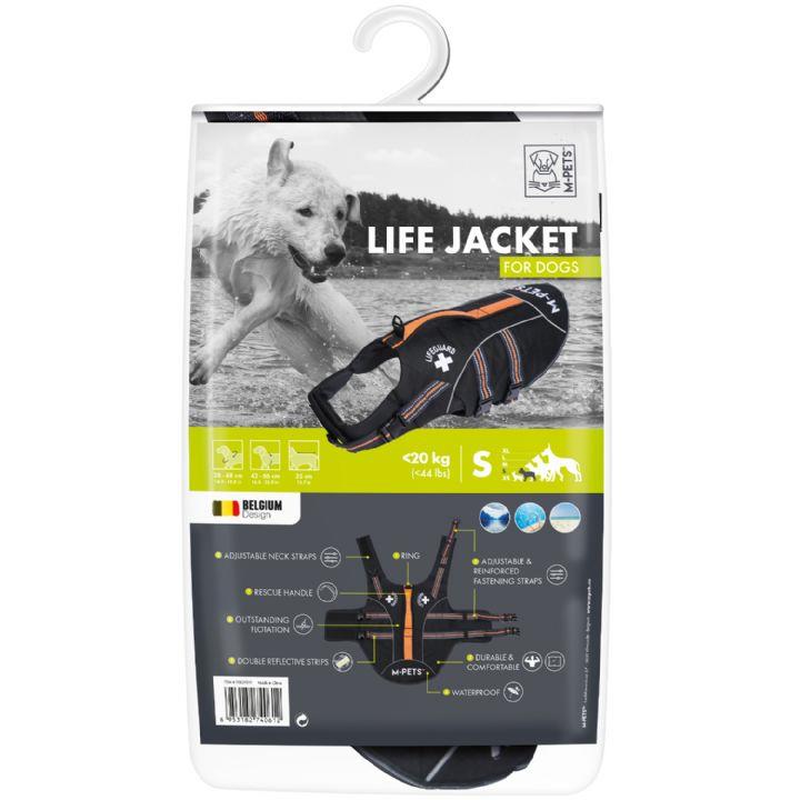 10829599 M-PETS LIFE JACKET KÖPEKLER İÇİN CAN YELEĞİ (S)