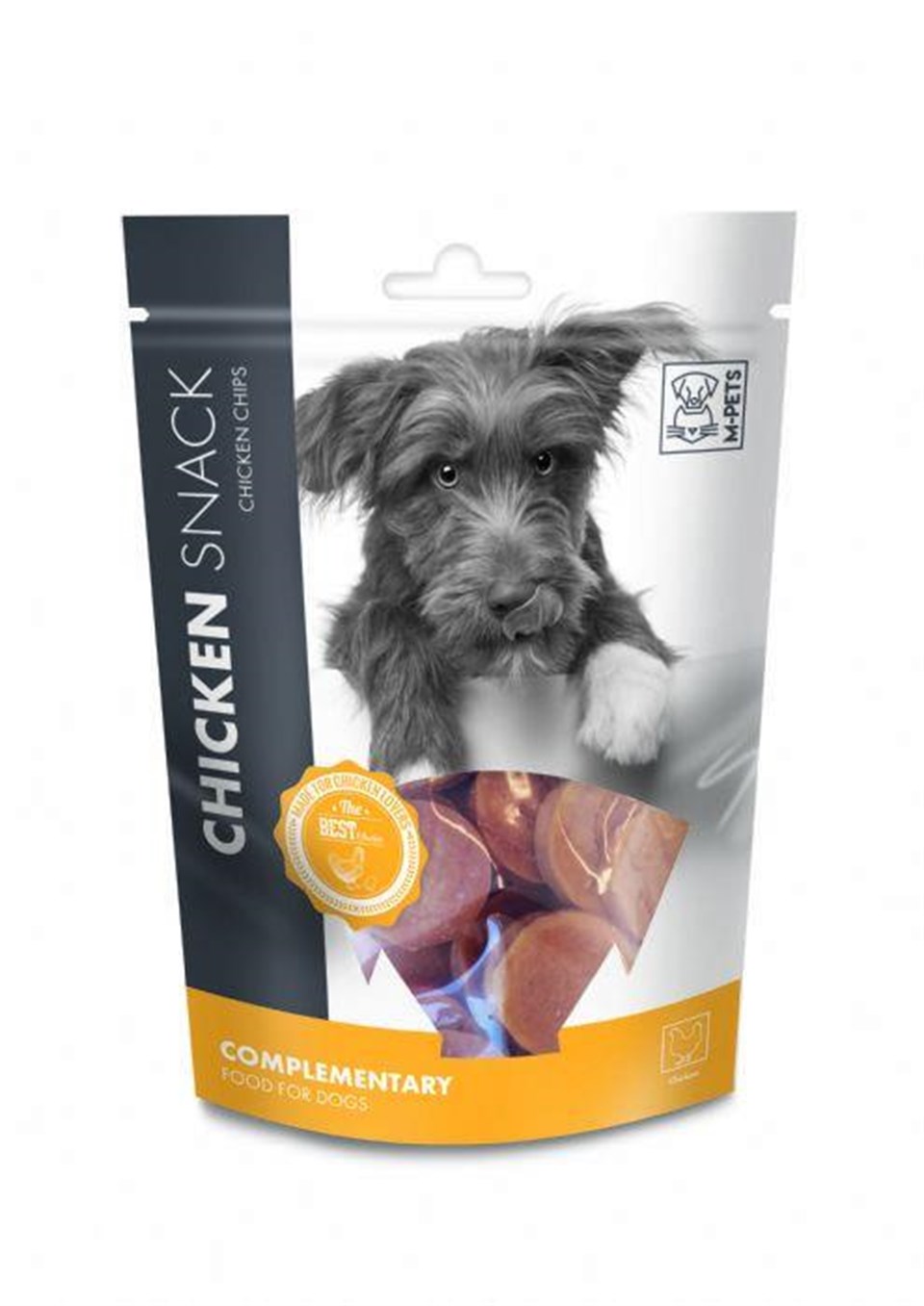 19010515 M-PETS CHICKEN CHIPS KÖPEK ÖDÜLÜ 80GR