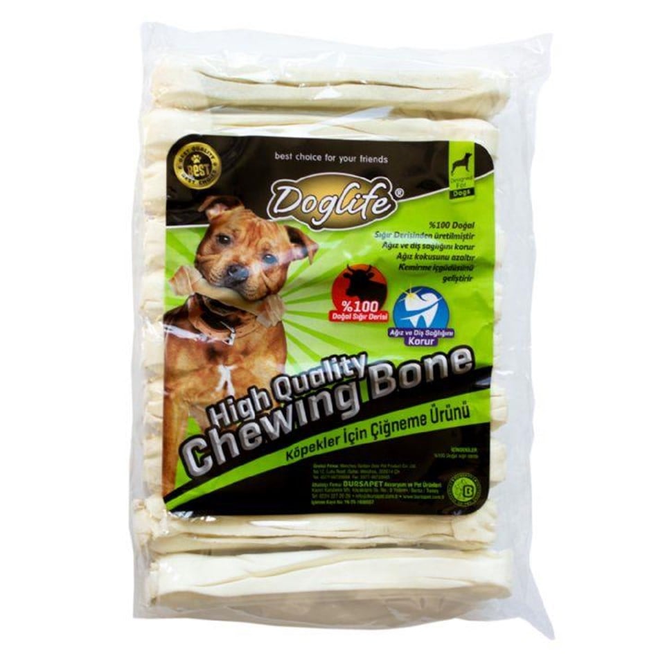 201190-DOGLİFE PRESS KEMİK WHİTE 160GR/AD. 10LU