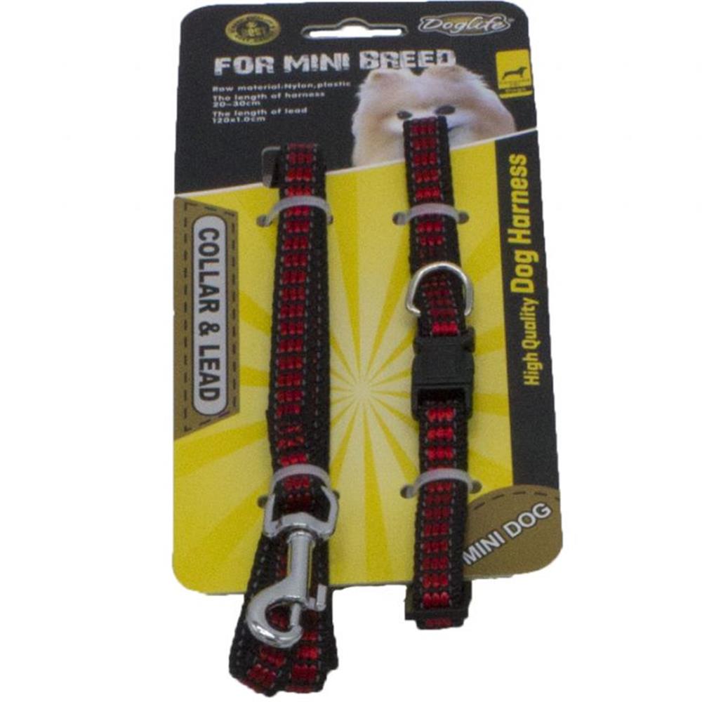 201415-DOGLİFE BOYUN TASMASI+GEZDİRME 1CM XSMALL