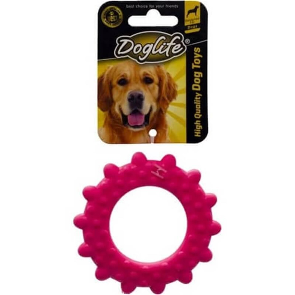 202248-DOGLİFE KÖPEKLER İÇİN KAUÇUK RING OYUNCAK