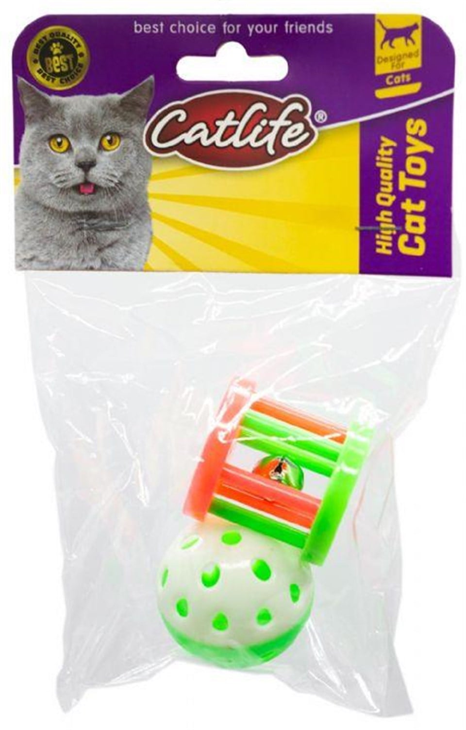 202371-CATLİFE ZİLLİ KEDİ OYUNCAĞI 2Lİ PAKET